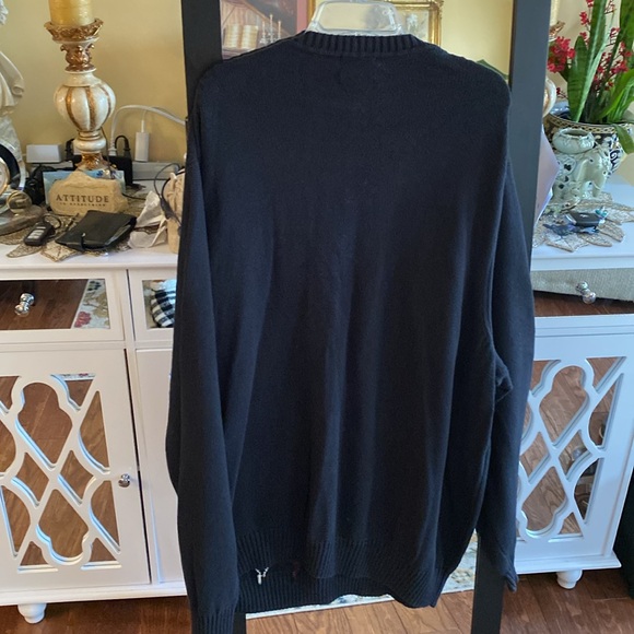 ALEXANDER JULIAN 100% cotton men's sweater - Picture 3 of 10